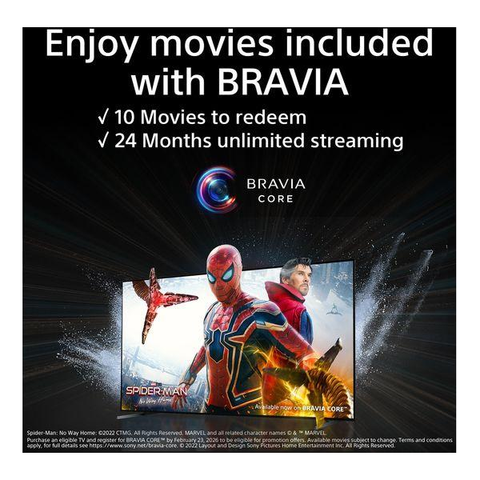 BRAVIA XR55X90LU 55" Smart 4K Ultra HD HDR LED TV with Google Assistant