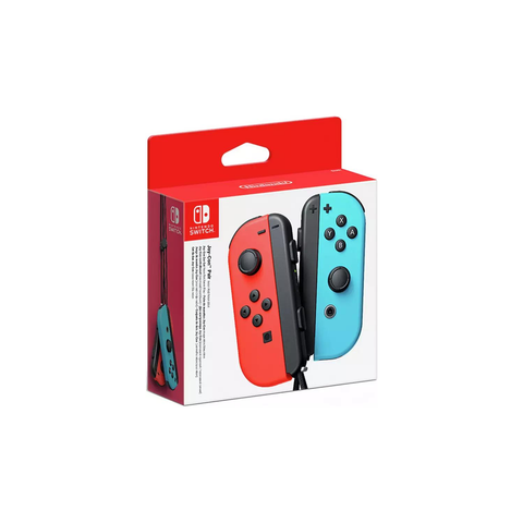 Nintendo Switch Joy-Con Controller Pair - Neon Red & Blue