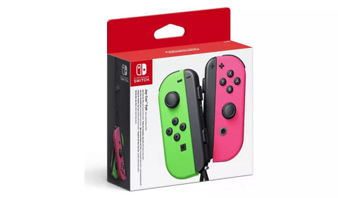 Nintendo Switch Joy-Con Controller Pair - Neon Green & Pink