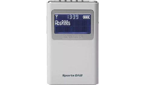 Roberts Sports DAB 5 Portable Radio - White