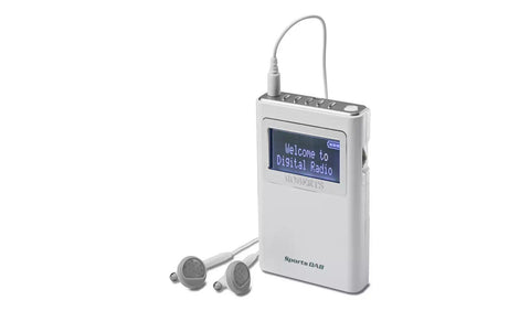 Roberts Sports DAB 5 Portable Radio - White