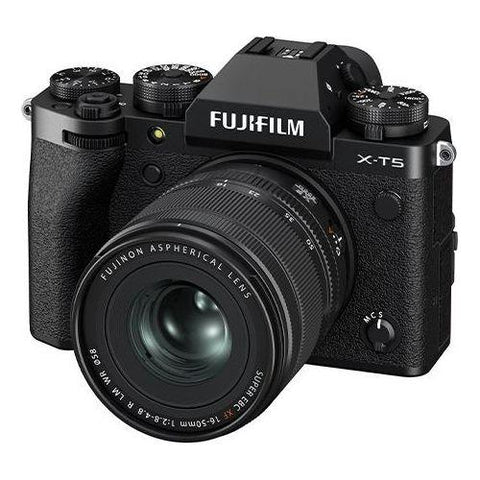 Fujifilm X - T5 with XF 16 - 50mm F2.8 - 4.8 R LM Kit - Black - Fotosound Jersey LTD.