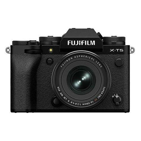 Fujifilm X - T5 with XF 16 - 50mm F2.8 - 4.8 R LM Kit - Black - Fotosound Jersey LTD.