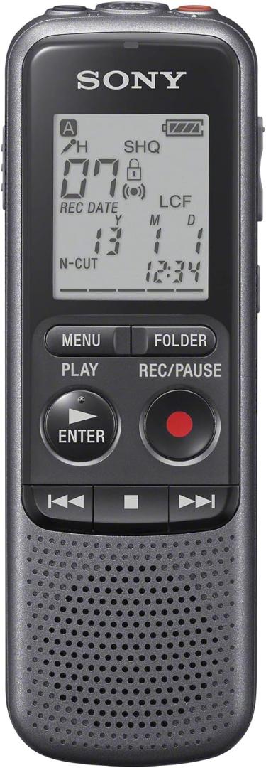 ICD - PX240 MP3 Mono Digital Voice Recorder with 4 GB Internal Memory and Long Battery Life - Fotosound Jersey LTD.