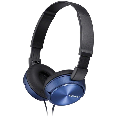 MDRZX310 Blue Headphones - Fotosound Jersey LTD.