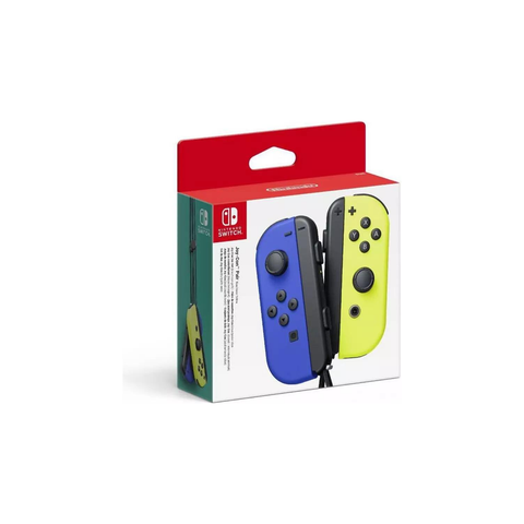 Nintendo Switch Joy - Con Controller Pair - Blue & Neon Yellow - Fotosound Jersey LTD.