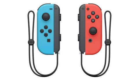 Nintendo Switch Joy - Con Controller Pair - Neon Red & Blue - Fotosound Jersey LTD.