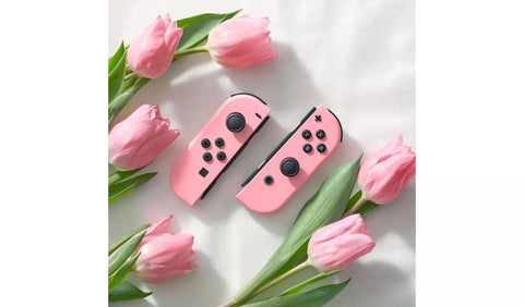 Nintendo Switch Joy - Con Controller Pair - Pastel Pink - Fotosound Jersey LTD.