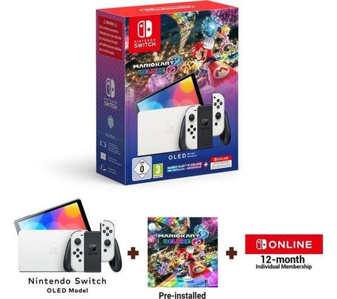 Nintendo Switch OLED Console - White - Fotosound Jersey LTD.