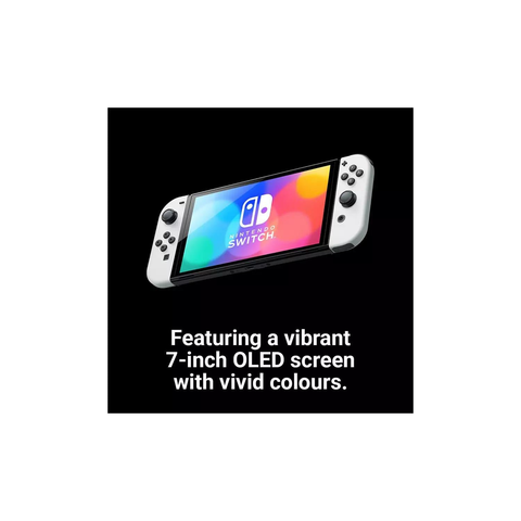 Nintendo Switch OLED Console - White - Fotosound Jersey LTD.