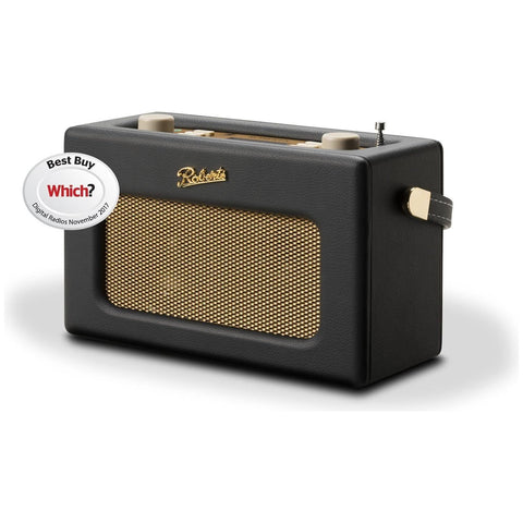 Roberts Revival FM/DAB/DAB+ Digital Radio with Bluetooth - Black - Fotosound Jersey LTD.