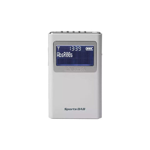 Roberts Sports DAB 5 Portable Radio - White - Fotosound Jersey LTD.