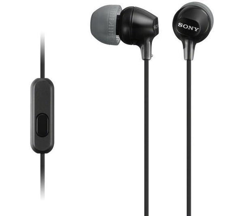 SONY EX15APB Headphones - Black - Fotosound Jersey LTD.