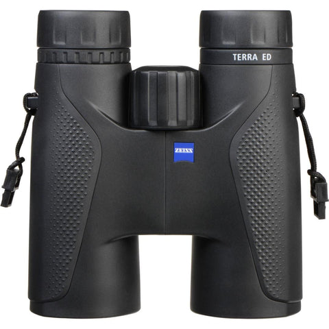 Zeiss Terra ED 10x42 Binoculars, Black - Fotosound Jersey LTD.