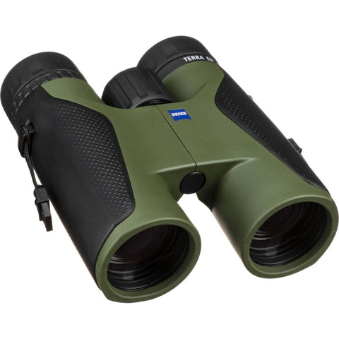 Zeiss Terra ED 10x42 Binoculars, Black/Green - Fotosound Jersey LTD.