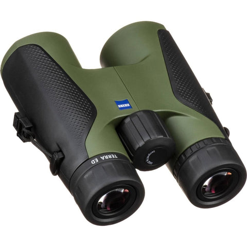 Zeiss Terra ED 10x42 Binoculars, Black/Green - Fotosound Jersey LTD.