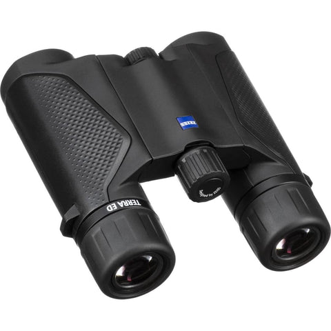 Zeiss Terra ED Pocket 8x25 Binoculars - Black/Black - Fotosound Jersey LTD.