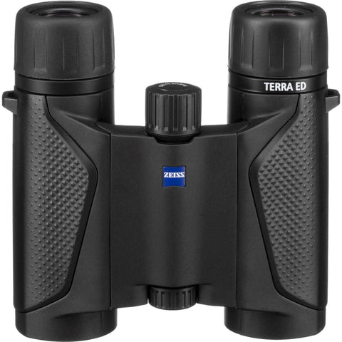 Zeiss Terra ED Pocket 8x25 Binoculars - Black/Black - Fotosound Jersey LTD.